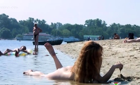 Nude Beach Girl Has Such A Hot Body