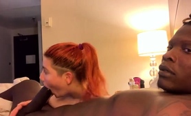Redhead Milf Satisfies Interracial Needs In Motel Room