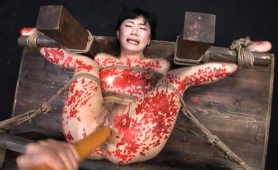 Crying Asian Slavegirl Withstanding The Kinkiest Sex Torture