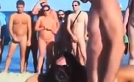 Lustful Amateur Swingers Indulge In Group Sex On The Beach